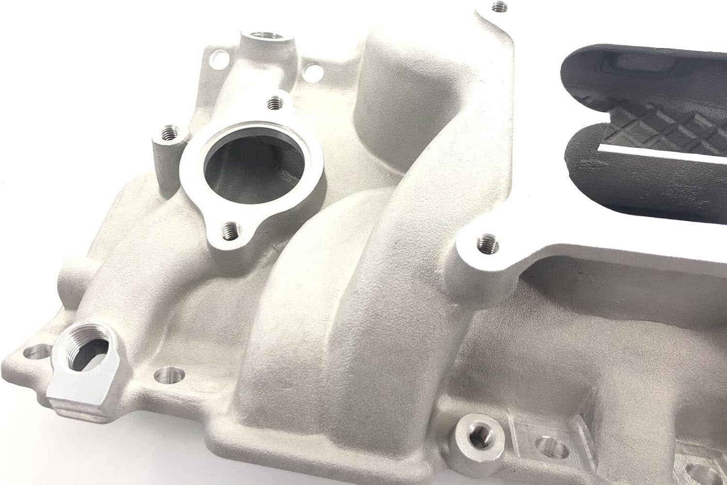 Aluminum Stain SBC Small Block Chevy 350 400 intake manifold Dual Plane 1955-1986 Idle-5500 RPM