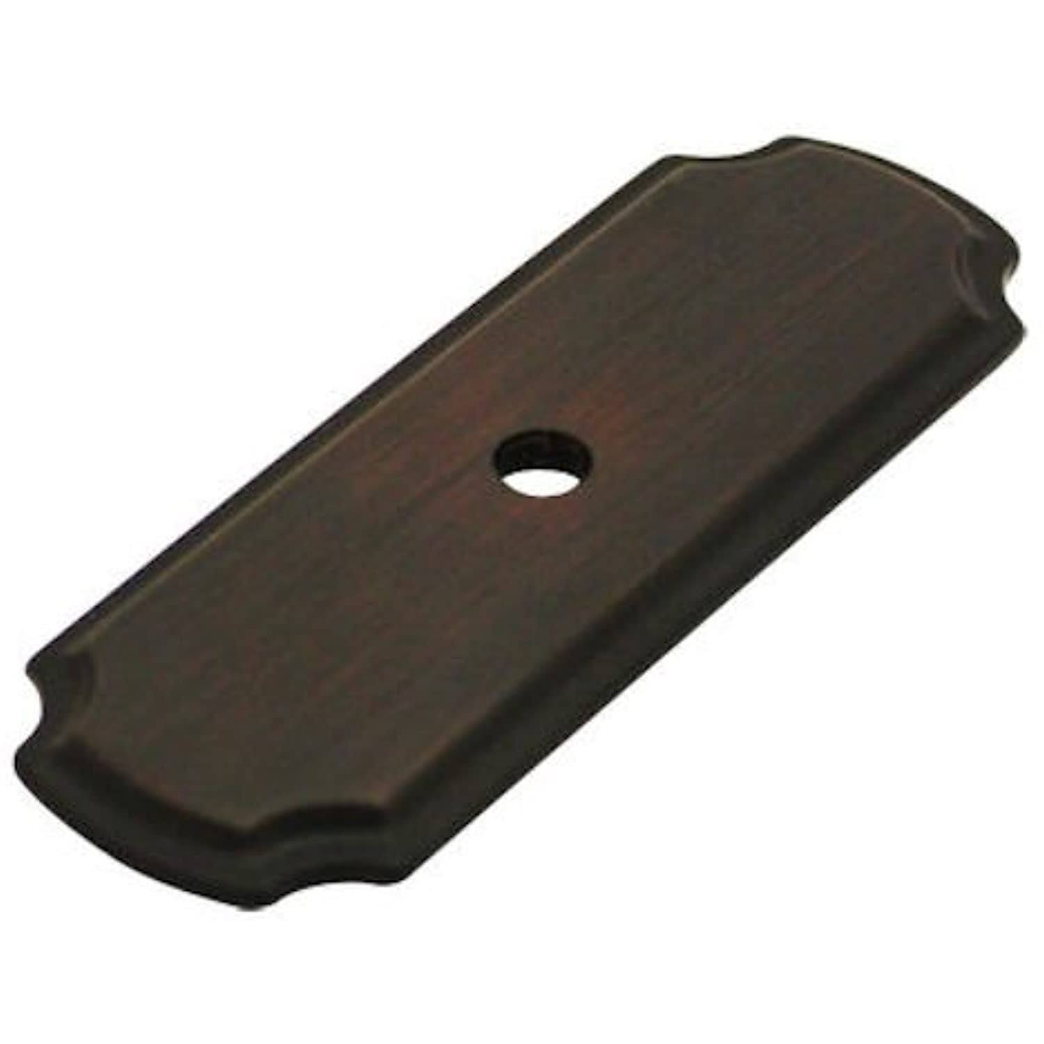 Cosmas B-112ORB Oil Rubbed Bronze Cabinet Hardware Knob Backplate / Back Plate - 50 Pack