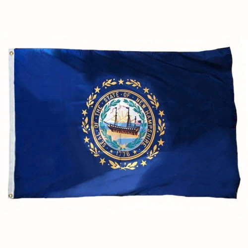 New Hampshire Flag 10 ft x 15 ft Nylon