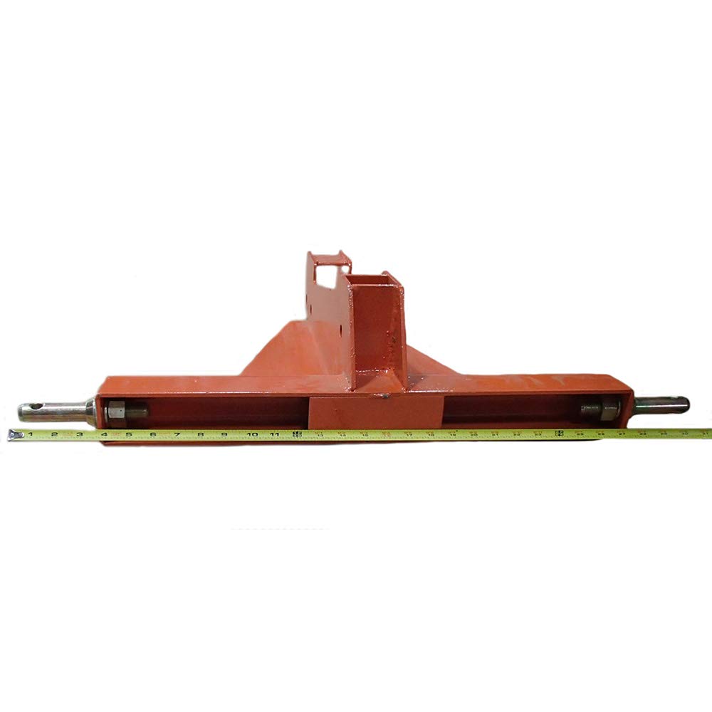 One (X1) Orange 3-Point Receiver Hitch Fits Multiple Applications