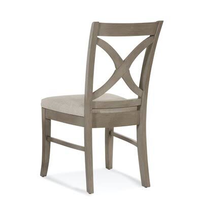 Hues Cross Back Side Chair Braxton Culler Harbor Blue Finish/Black Buffalo Check; 0120-81 39x22H x 21x22W x 22x22D