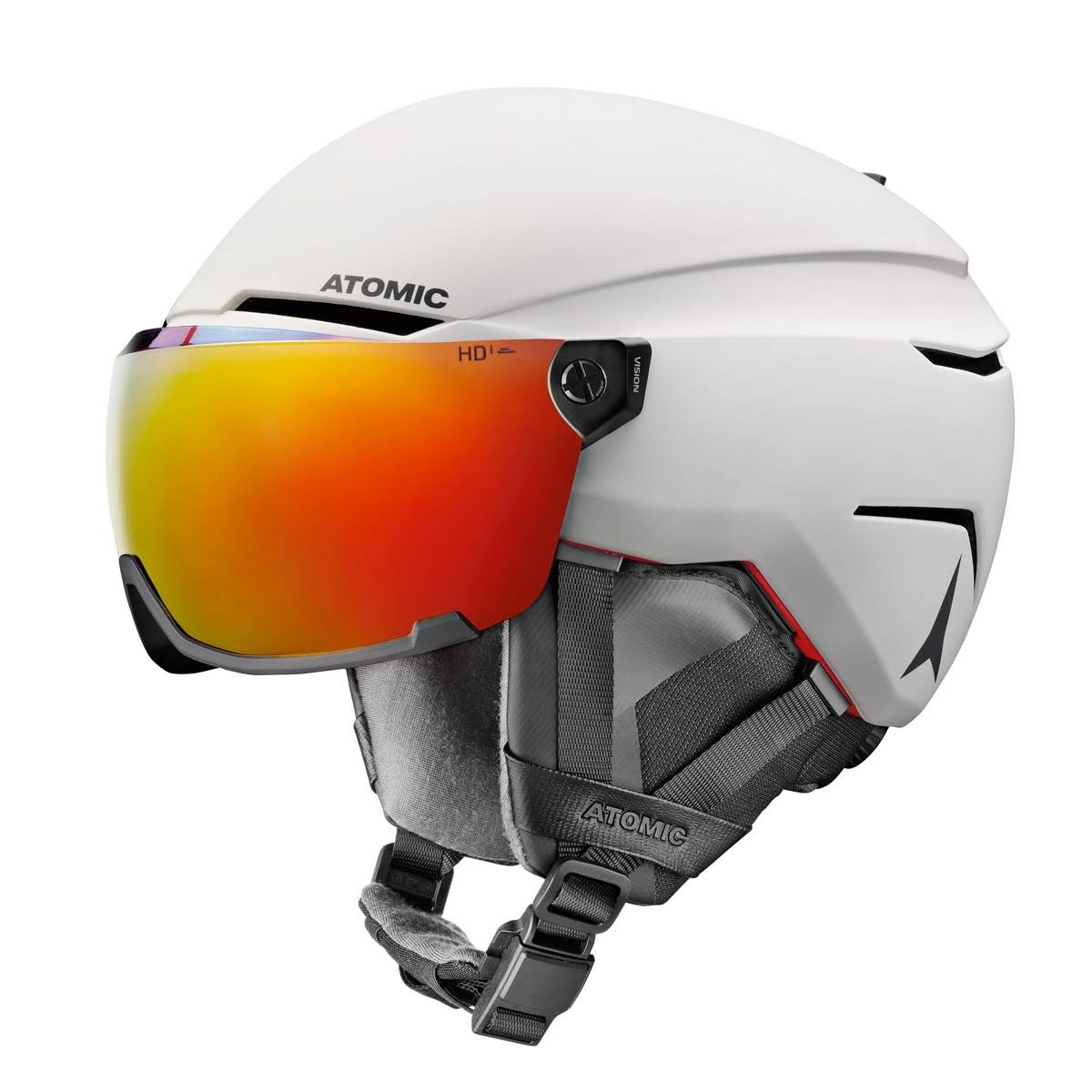 Atomic Savor Amid Visor HD Ski Helmet - White - AN5005710