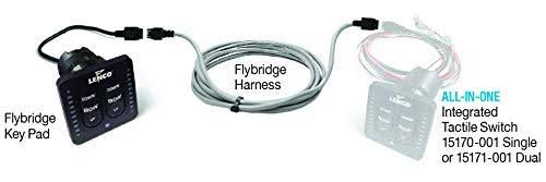 Lenco Flybridge Kit F- LED Indicator Key Pad f-All-In-One Integrated Tactile Switch - 20&