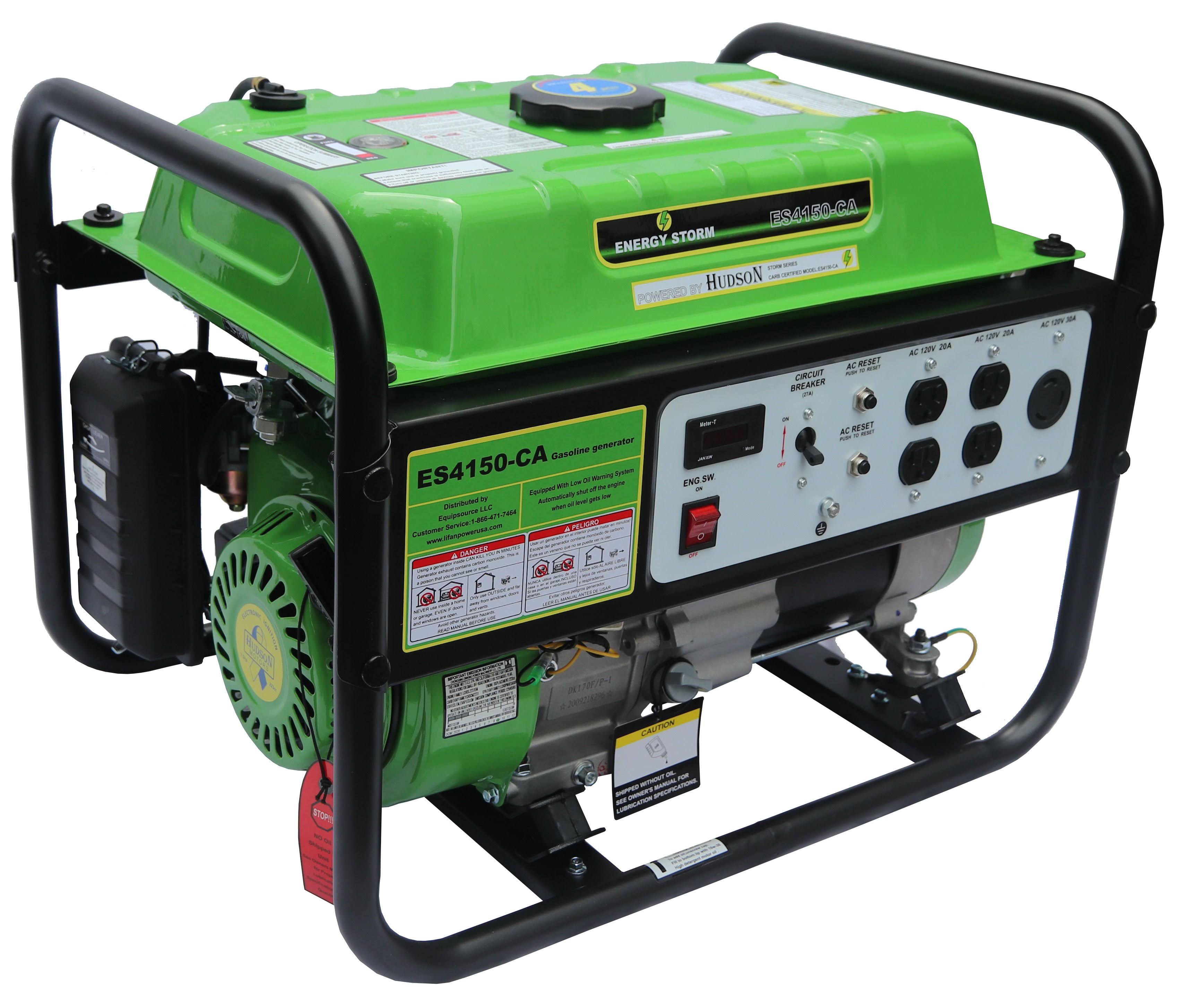Lifan Power USA Energy Storm Series ES4150-CA 3500 Watt Recoil Start Generator