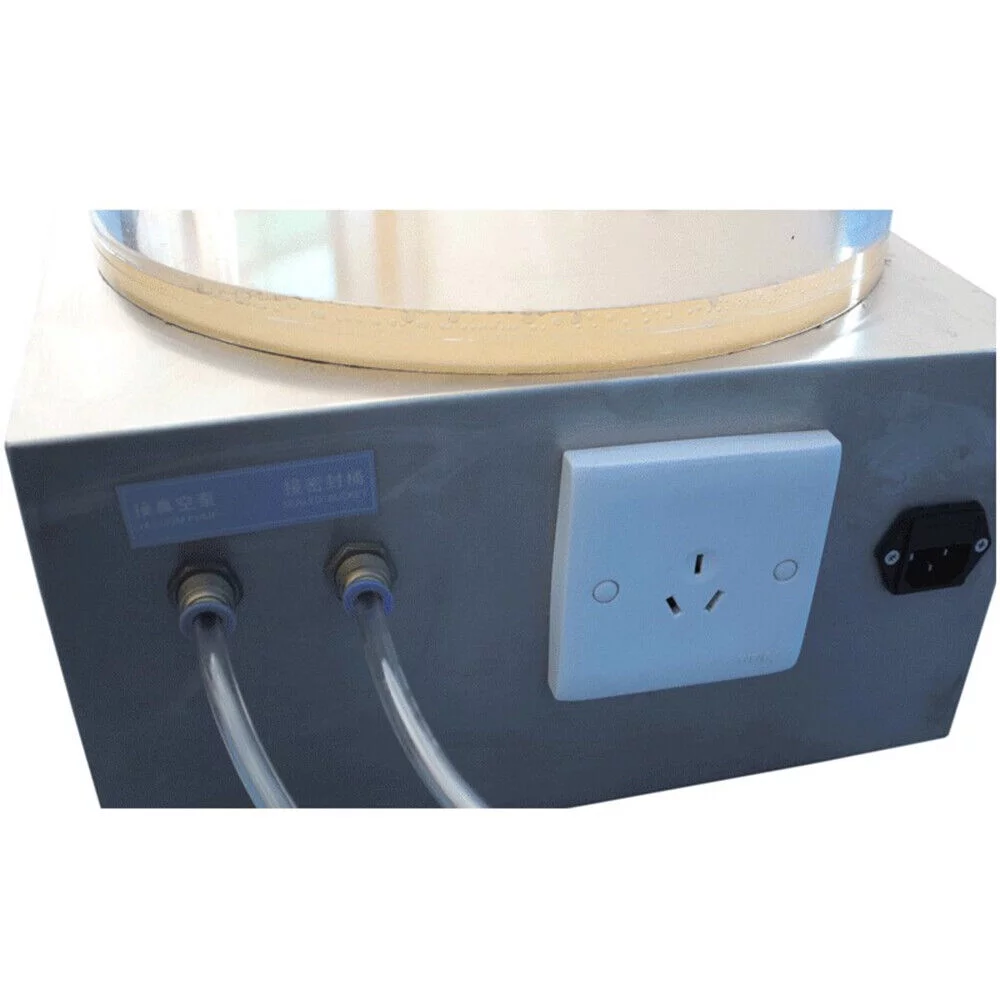 Vacuum Seal Tester Vacuum Sealing Performance Diagnostics Tester w/Vacuum Pump 270mmx270mmx200mm Suitable for Packaging Bags, Bottles 110V