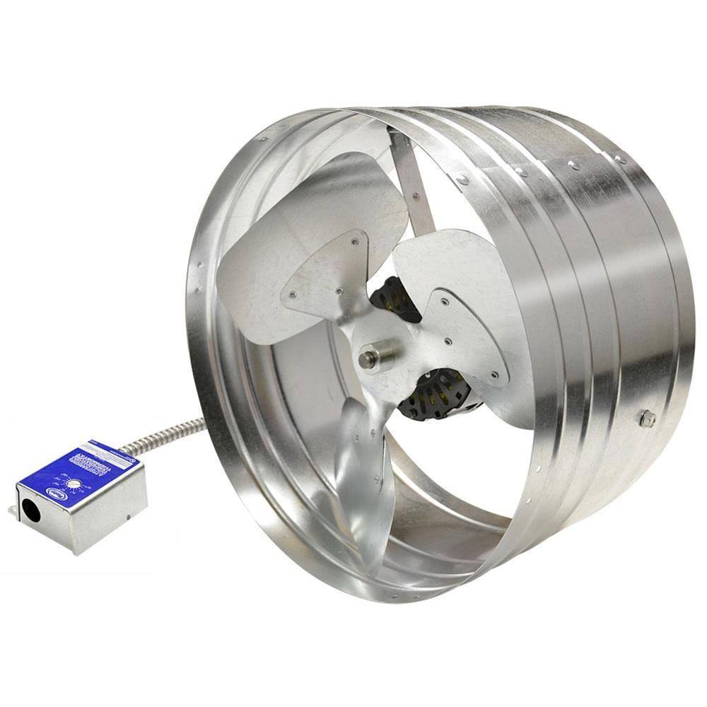 Master Flow 1450 CFM Power Gable Mount Attic Fan Egv5