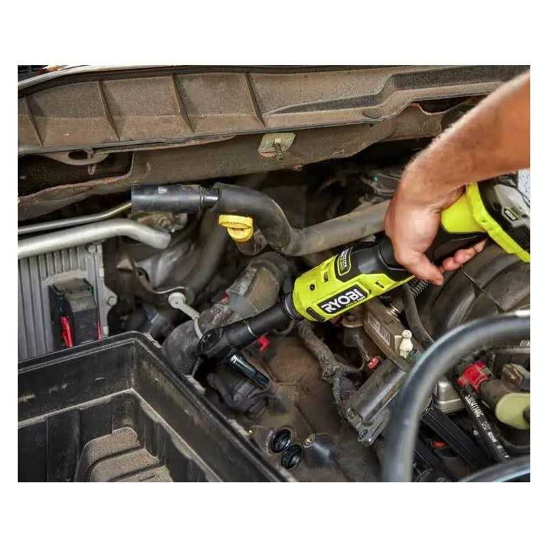 RYOBI ONE+ HP 18V Brushless Cordless 3/8 in. Extended Reach Ratchet - Shop Hardware Tools Online Store
