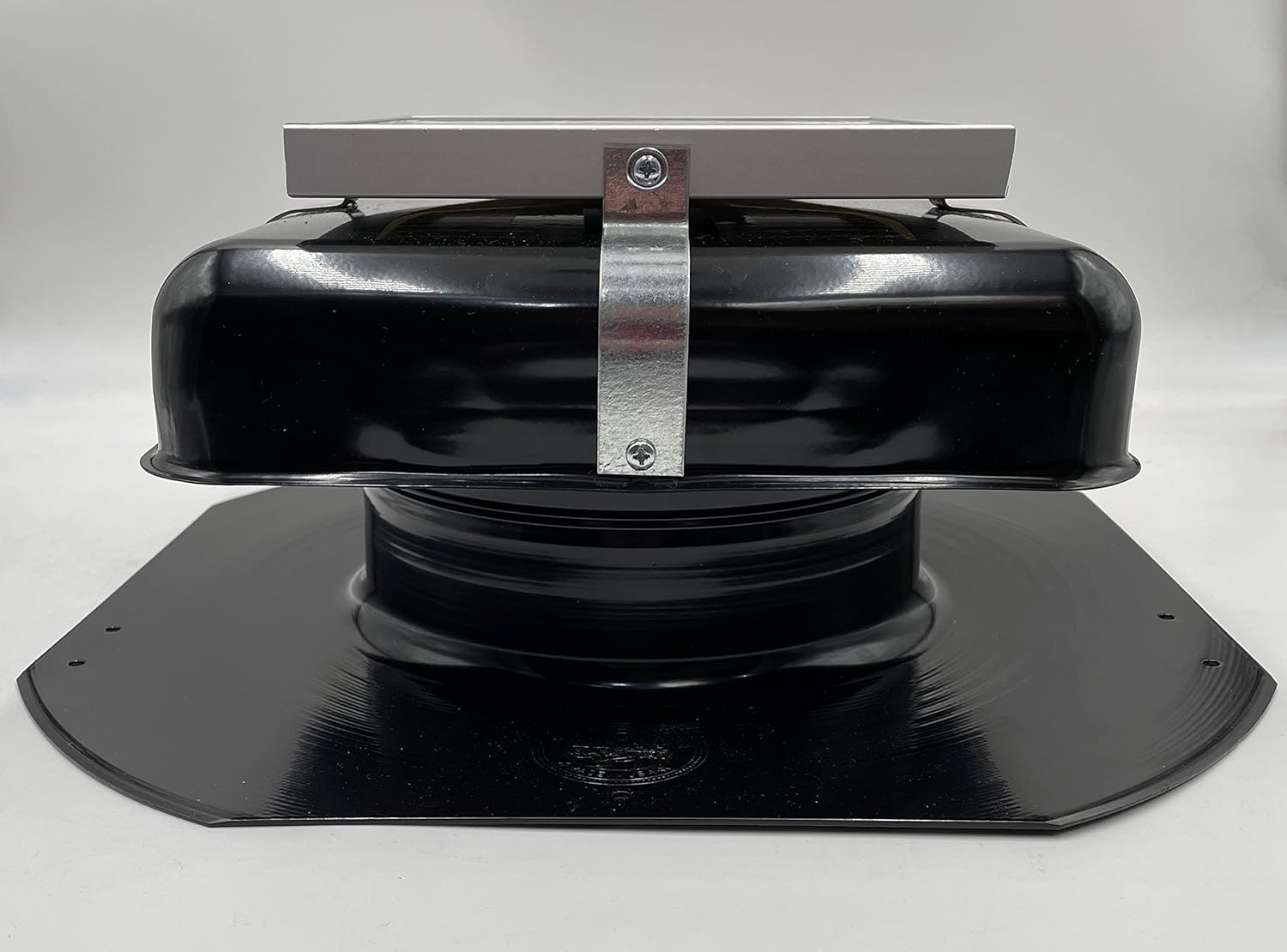 Solar RoofBlaster 2.0 with Black Vent | Solar Attic Vent | Solar Roof Vent | Solar Roof Attic Fan | New and Improved Design