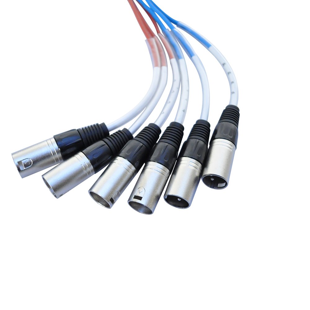 Seismic Audio SADROP-8x30 8 Channel Drop Snake Cable, 30-Feet Pro Audio Sub Snake