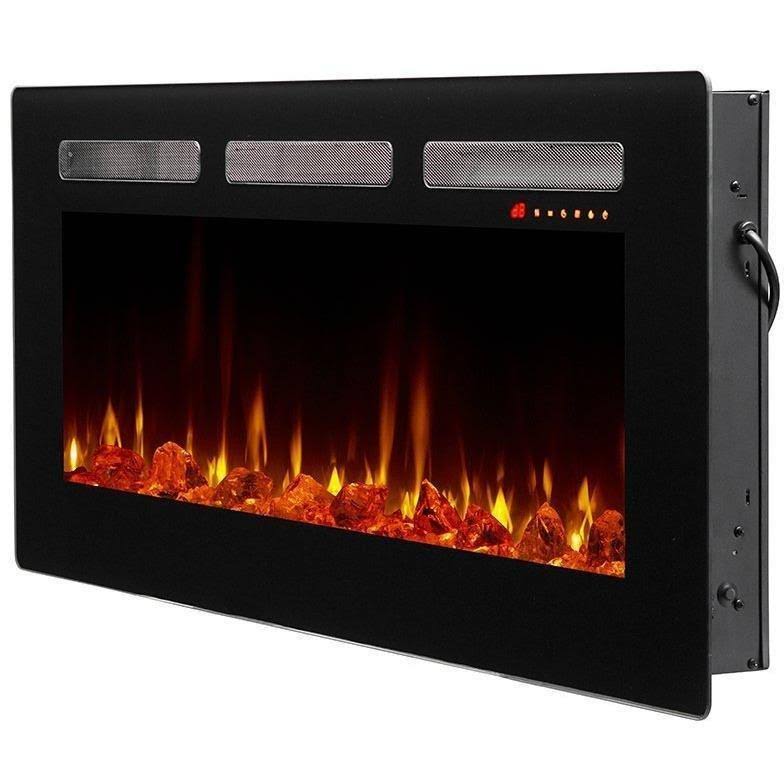 Dimplex Sierra 48 inch Wall/Built-In Electric Linear Fireplace
