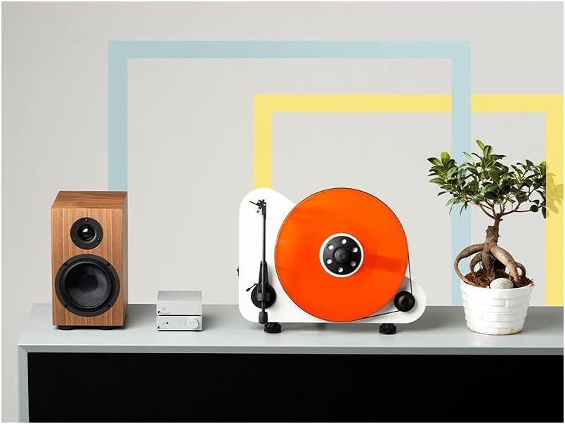 Pro-Ject VTE Vertical Turntable with OM5 Cartridge - White