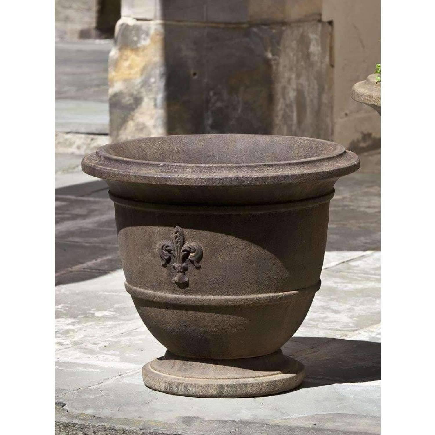 Campania International Fleur De Lis Natural Small Urn