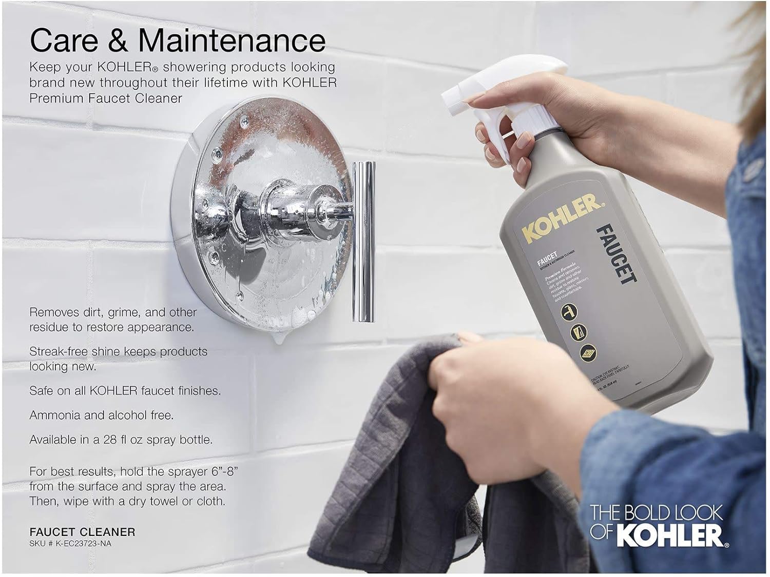 Kohler K-T22030-4-BN Kohler K-T22030-4 Tempered Single Function Thermostatic Valve Trim Only with Single Lever Handle - Less Rough In