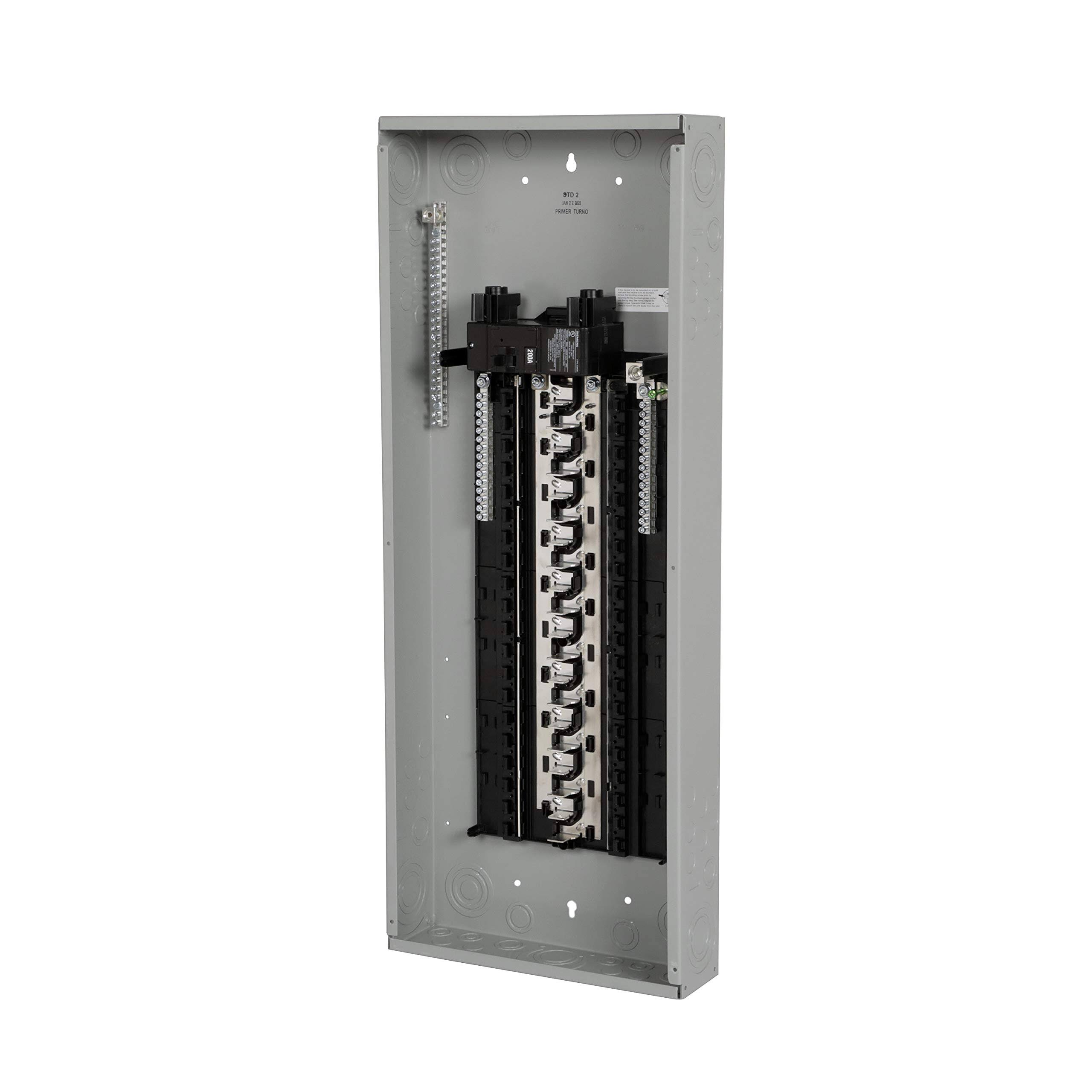 Siemens SN4040B1200 SN Series 200 Amp 40-Space 40-Circuit Main Breaker Plug-On Neutral Indoor Load Center