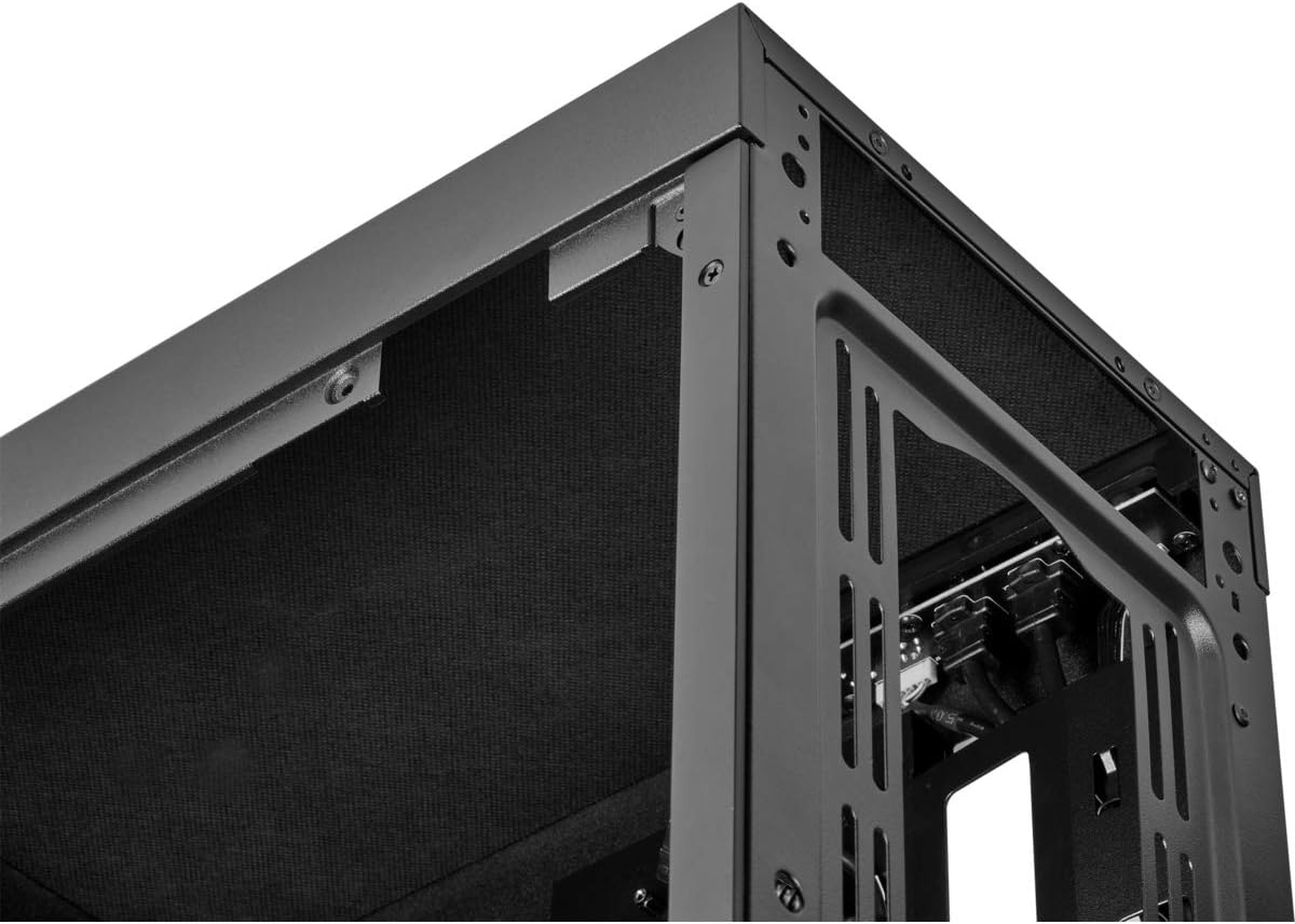 Corsair 110Q Mid-Tower Quiet ATX Case, Black, Solid, Standard
