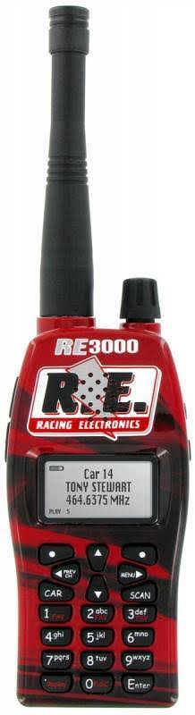 Racing Electronics RE3000 440Ch Over-the-Air Programmable Scanner