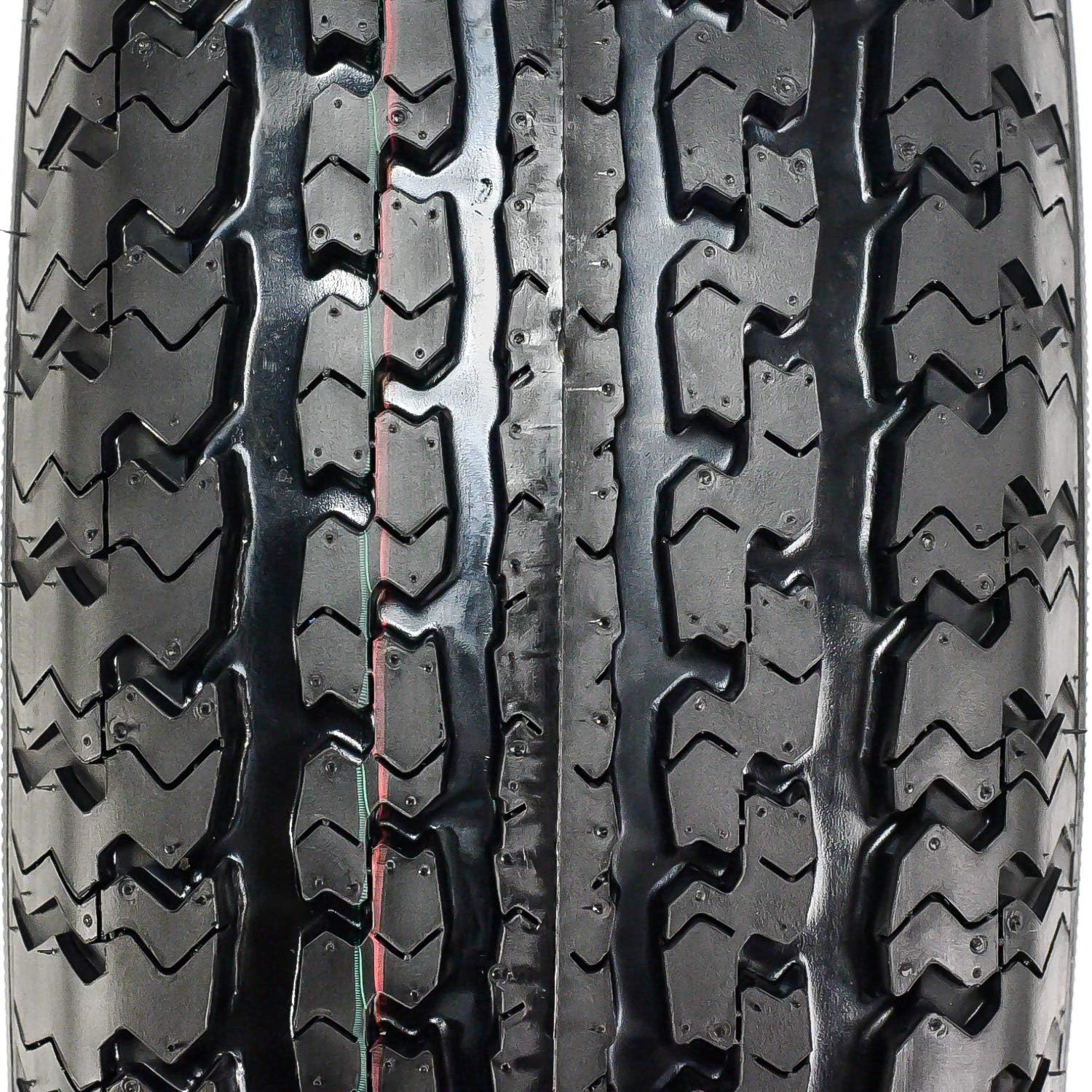 Set of 4 (FOUR) Transeagle ST Radial II Premium Trailer Radial Tires-ST205/75R15 205/75/15 205/75-15 107/102L Load Range D LRD 8-Ply BSW Black Side Wall