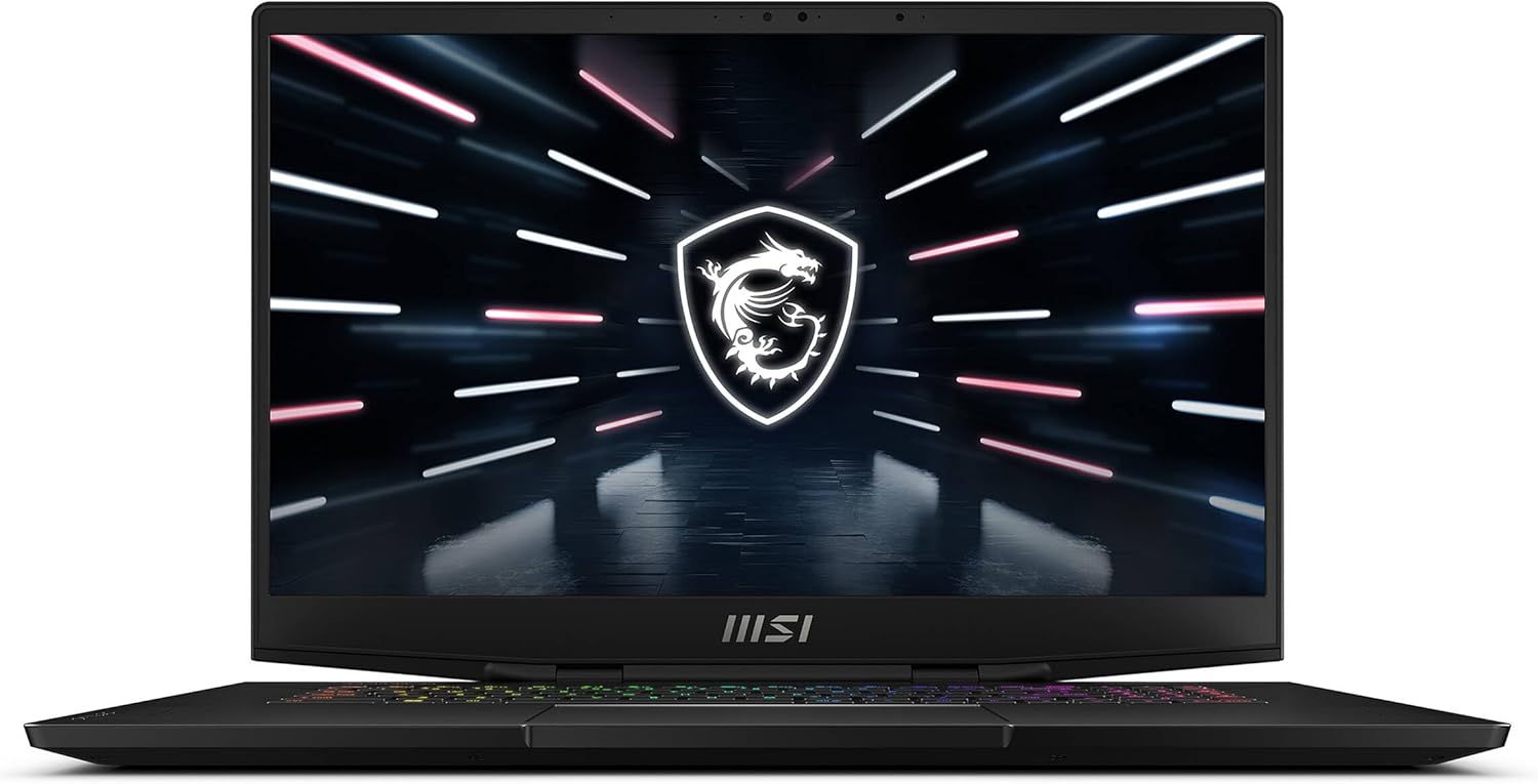 MSI GS77 Stealth 17.3" FHD 144Hz Gaming Laptop - 12th Gen Intel Core i9-12900H up to 5.0 GHz Processor, 32GB DDR5 RAM, 2TB NVMe SSD, GeForce RTX 3060 6GB GDDR6, Windows 11 Home, Black
