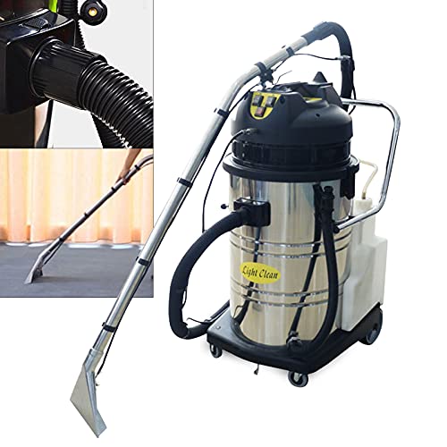 Commercial Carpet Cleaner Machine, 40L/60L Industrial Carpet Cleaner, Professional Carpet Cleaner Machine Commercial Carpet Extractor Vacuum Washing Machine for Sofa Curtain Floor Home Hotel