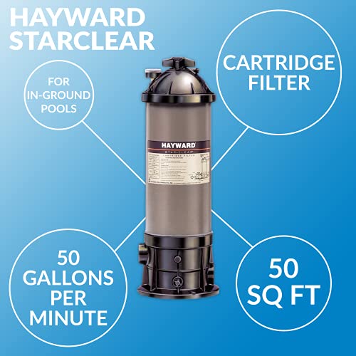 Hayward C500 StarClear Cartridge Pool Filter, 50 Square Foot