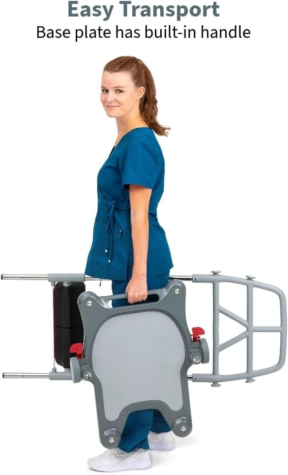 Raiser Pro Sit-to-Stand Patient Lift for Elderly Assist - Portable Chair Lift for Patients, Stand Lift for Elderly, Lift Assist for Elderly - Sturdy and Easy to Use Minimizes Stress