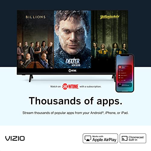 VIZIO 65-Inch V-Series 4K UHD LED HDR Smart TV with Apple AirPlay and Chromecast Built-in, Dolby Vision, HDR10+, HDMI 2.1, Auto Game Mode Low Latency Gaming, V655-J09, 2021 Model (Renewed)