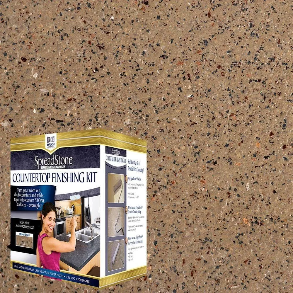 DAICH DCT-MNS-YOS Quart SpreadStone Mineral Select Countertop Refinishing Kit, Yosemite