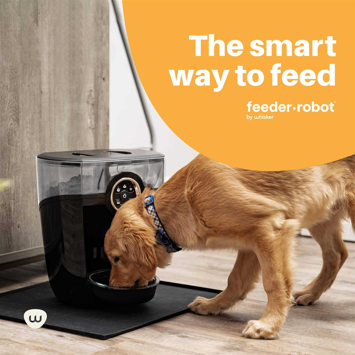 Whisker Feeder-Robot Wi-fi Cat &amp; Dog Auto-Feeder with Hopper &amp; Backup Battery Compatibility - Pet Supplies online store