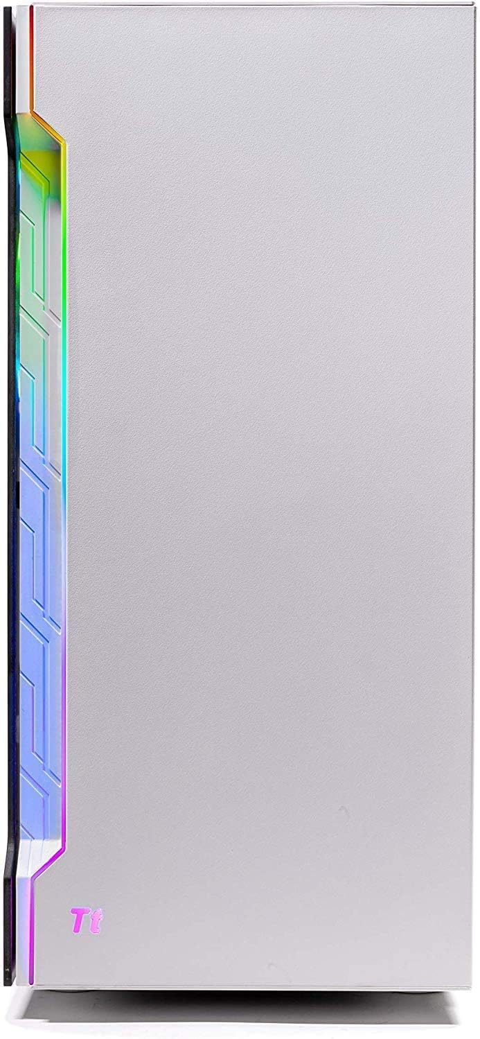 Skytech Gaming Archangel Gaming Computer PC Desktop – Ryzen 5 5600X 3.7GHz, RTX 3060 TI 8G, 1TB NVMe SSD, 16GB DDR4 3200MHz, RGB Fans, Windows 10 Home 64-bit, 802.11AC Wi-Fi, White
