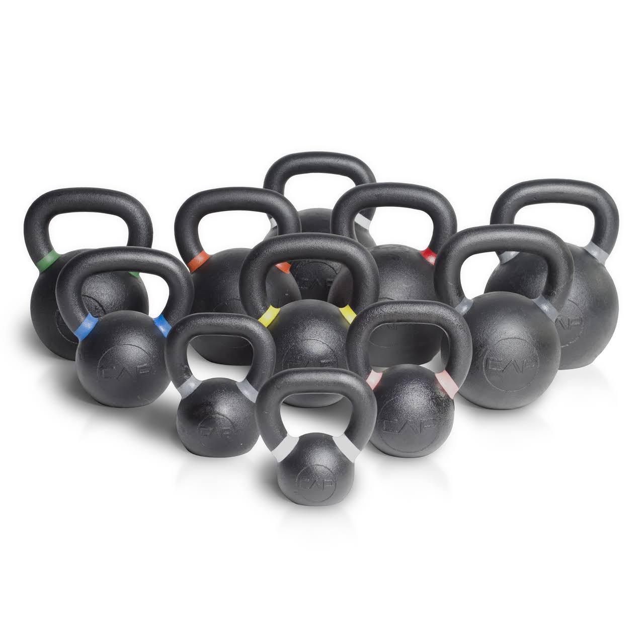 Cap Barbell Cast Iron Competition Weight Kettlebell 44lbs(20kg)