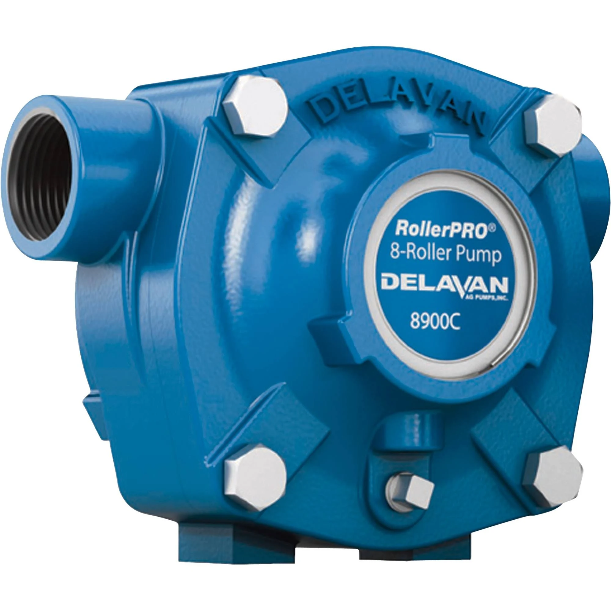 Delavan 8 Roller Pro Pump Cast Iron, 8900C