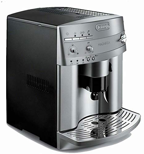 De'Longhi Magnifica Evo Automatic Espresso & Coffee Machine with Auto Milk Frother, Built-in Grinder & Auto-Clean Function - For Latte, Cappuccino, Americano, Iced Coffee, ECAM29084SB , Silver