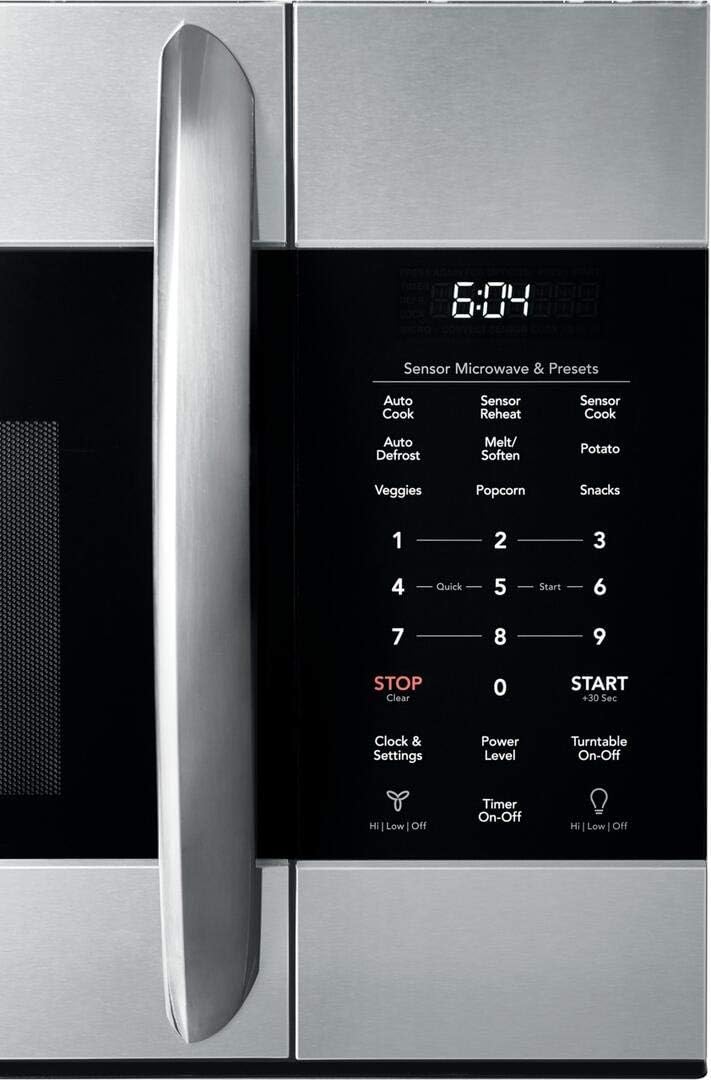 FRIGIDAIRE FGMV17WNVF Over The Range Microwave Oven with 1.7 cu. ft. Capacity, in SmudgeProof Stainless Steel
