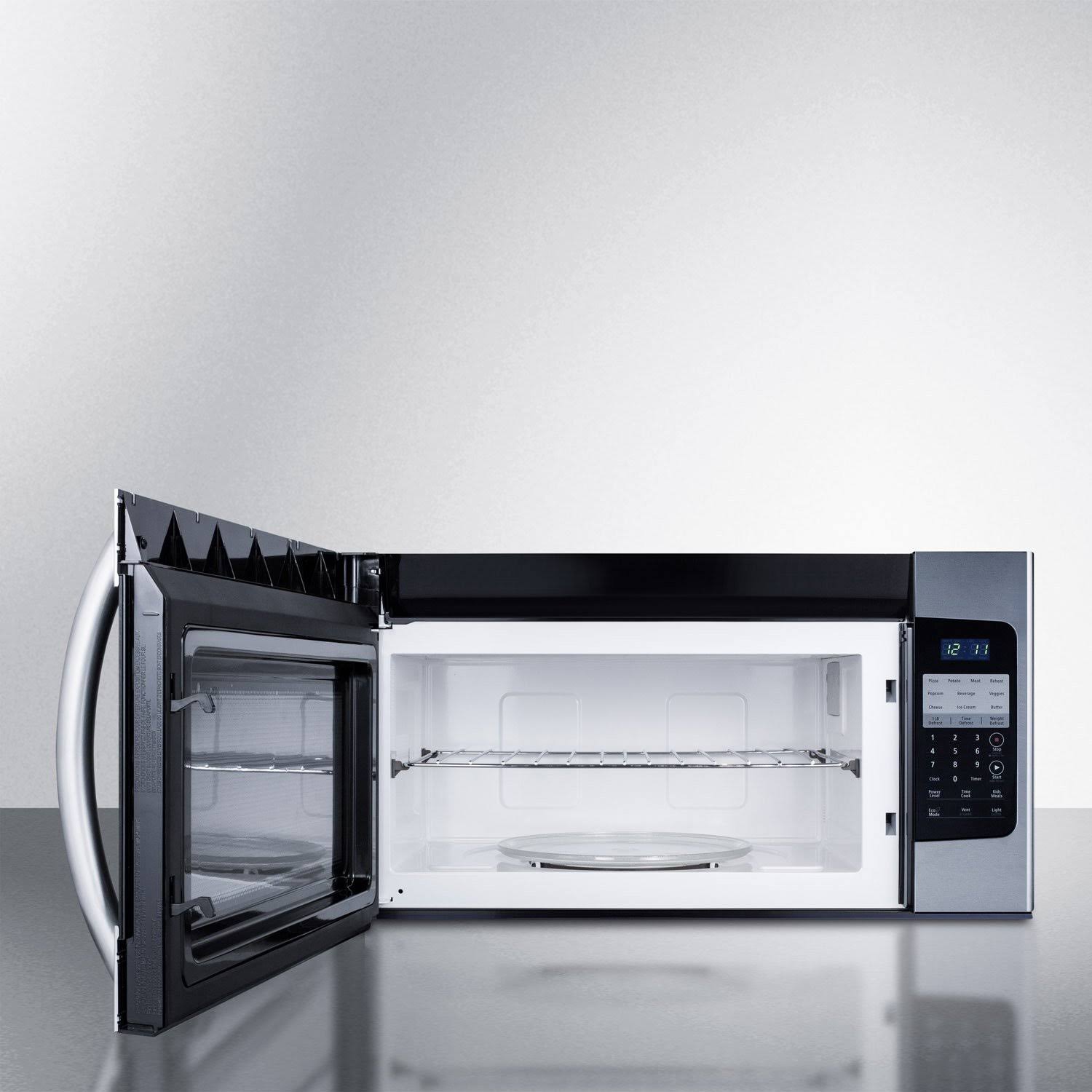 Summit 1.6 Cu. ft. Stainless Steel Over The Range Microwave-OTRSS301