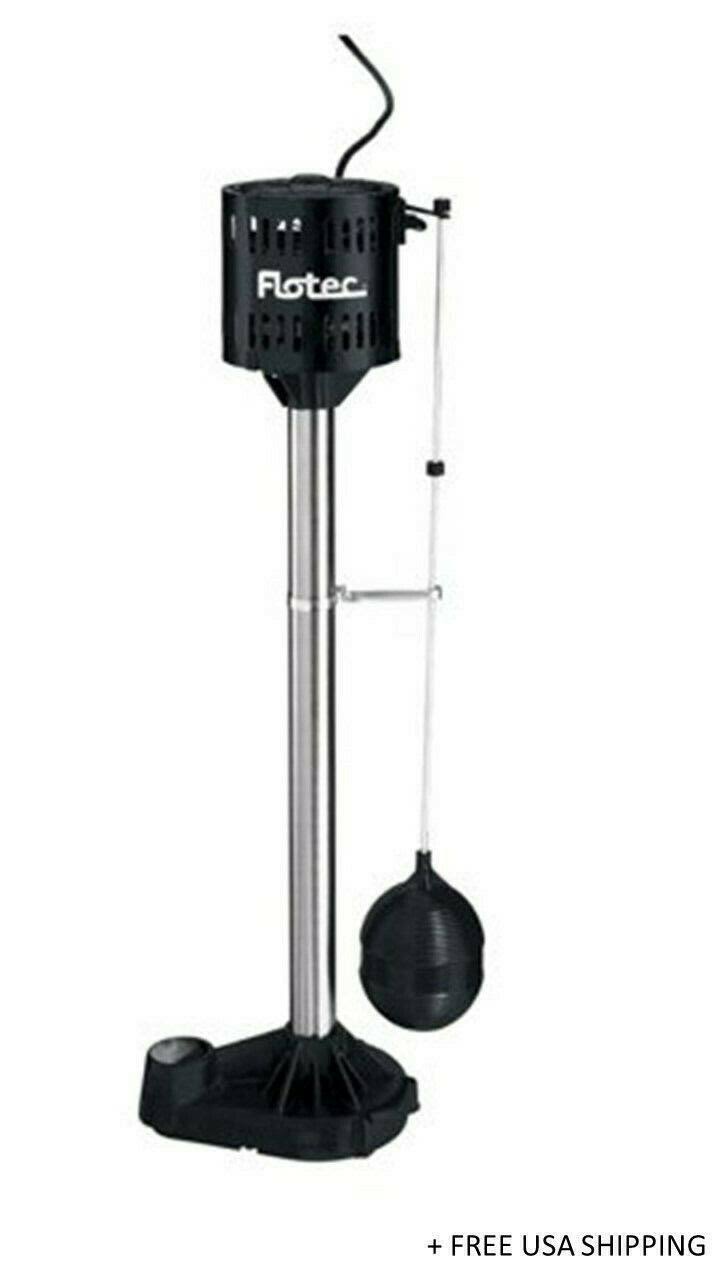 Flotec Cast Iron Pedestal Sump Pump 1/3 HP
