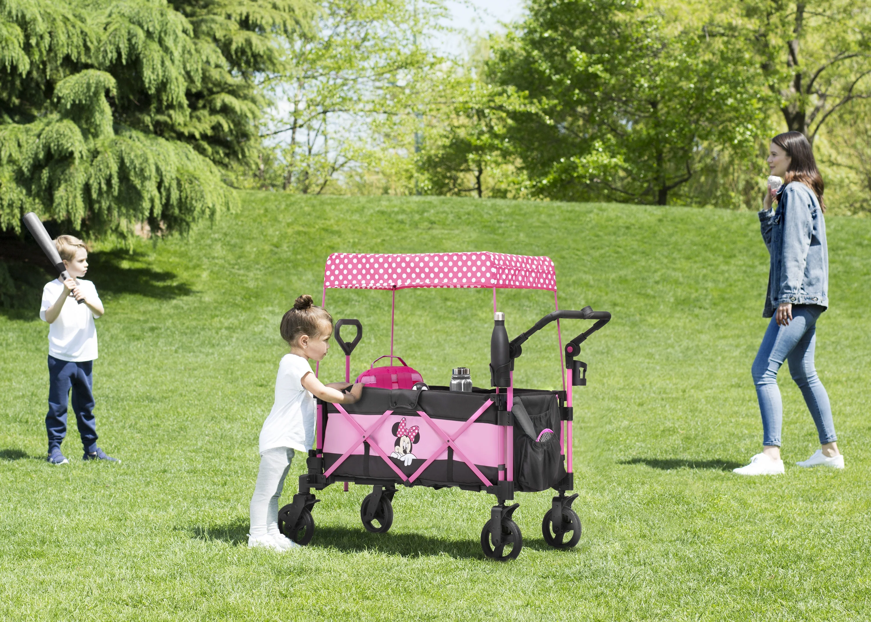 Disney Minnie Mouse Stroller Wagon by Delta Children