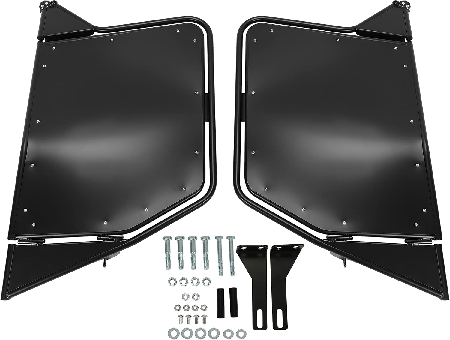 HECASA UTV Doors Compatible with 2008-2014 Polaris RZR XP 900 570 800