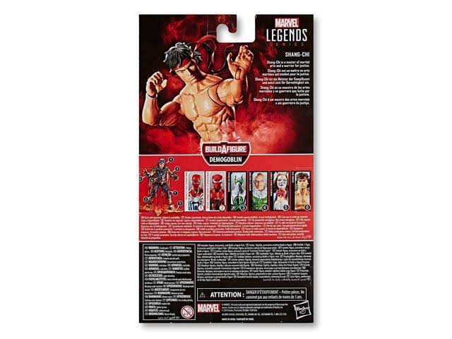 Spider-Man Hasbro Marvel Legends Series 6x22 Collectible Action Figure Shang Chi Toy, with Build-A-Figurepiece u0026 Accessories