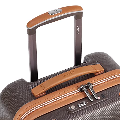 DELSEY PARIS Chatelet Air 2.0 Hardside Luggage with Spinner Wheels, Angora, Checked-Large 28 Inch