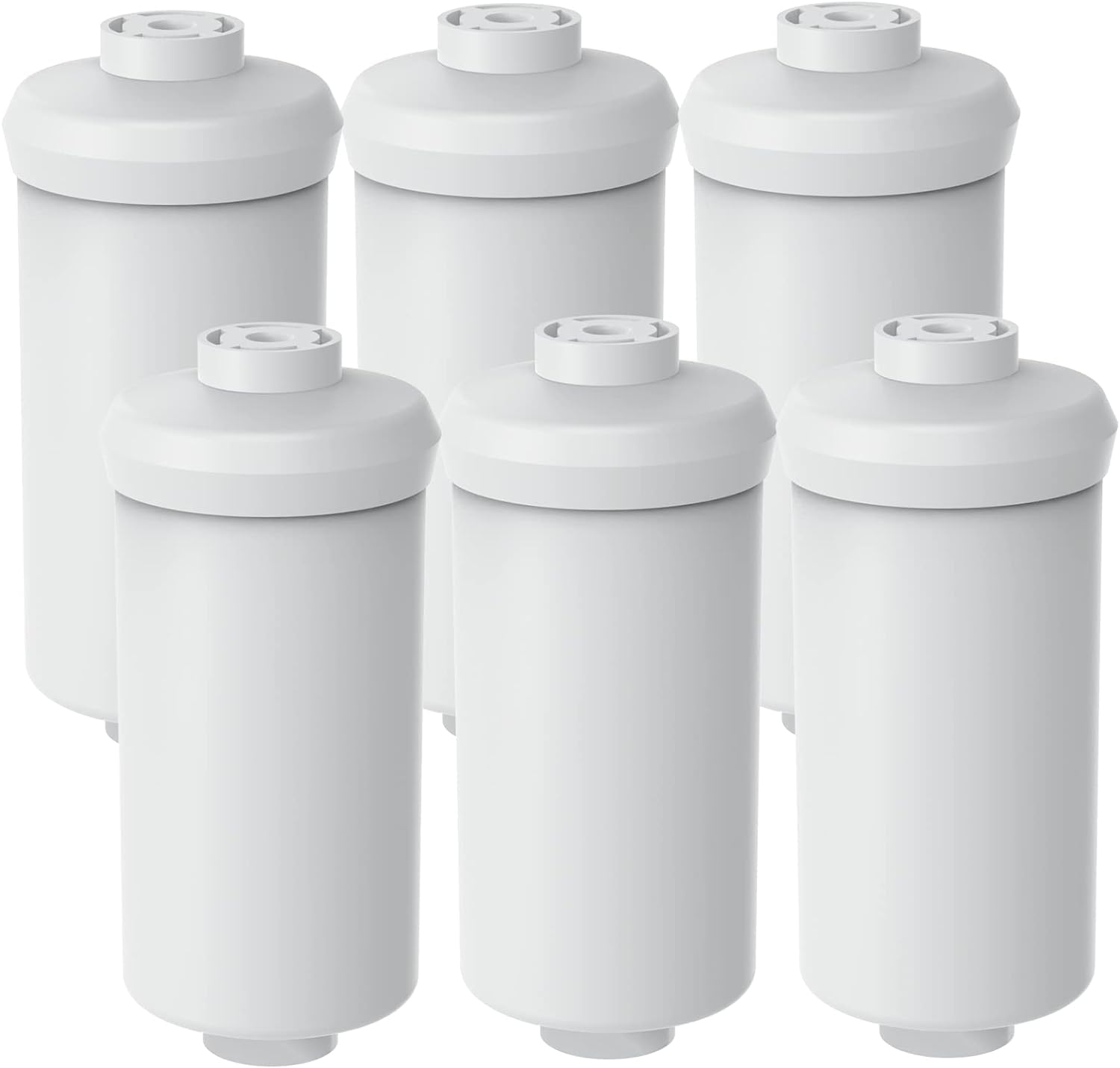 GLACIER FRESH Gravity-fed Water Filter System, 2.25G Stainless-Steel System with 8 Filters, Stand to Reduce up to 99% Chlorine