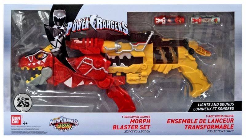 Power Rangers Dino Super Charge Morper and T-Rex Morpher Blaster Set