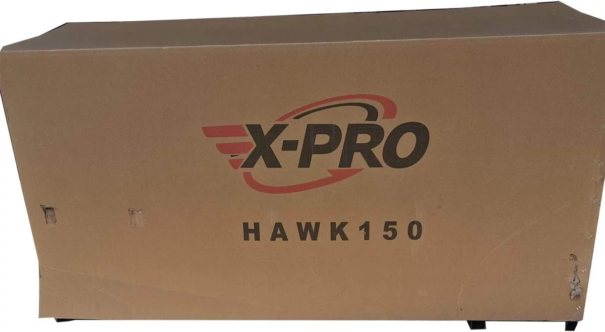 X-Pro Brand New Hawk 150cc Pit Dirt Bike with 5-Speed Manual Transmission, Kick Start 19"/16" Wheels