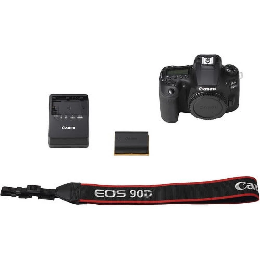 Canon EOS 90D Digital SLR Camera (Body Only) (Kit Box) International Model