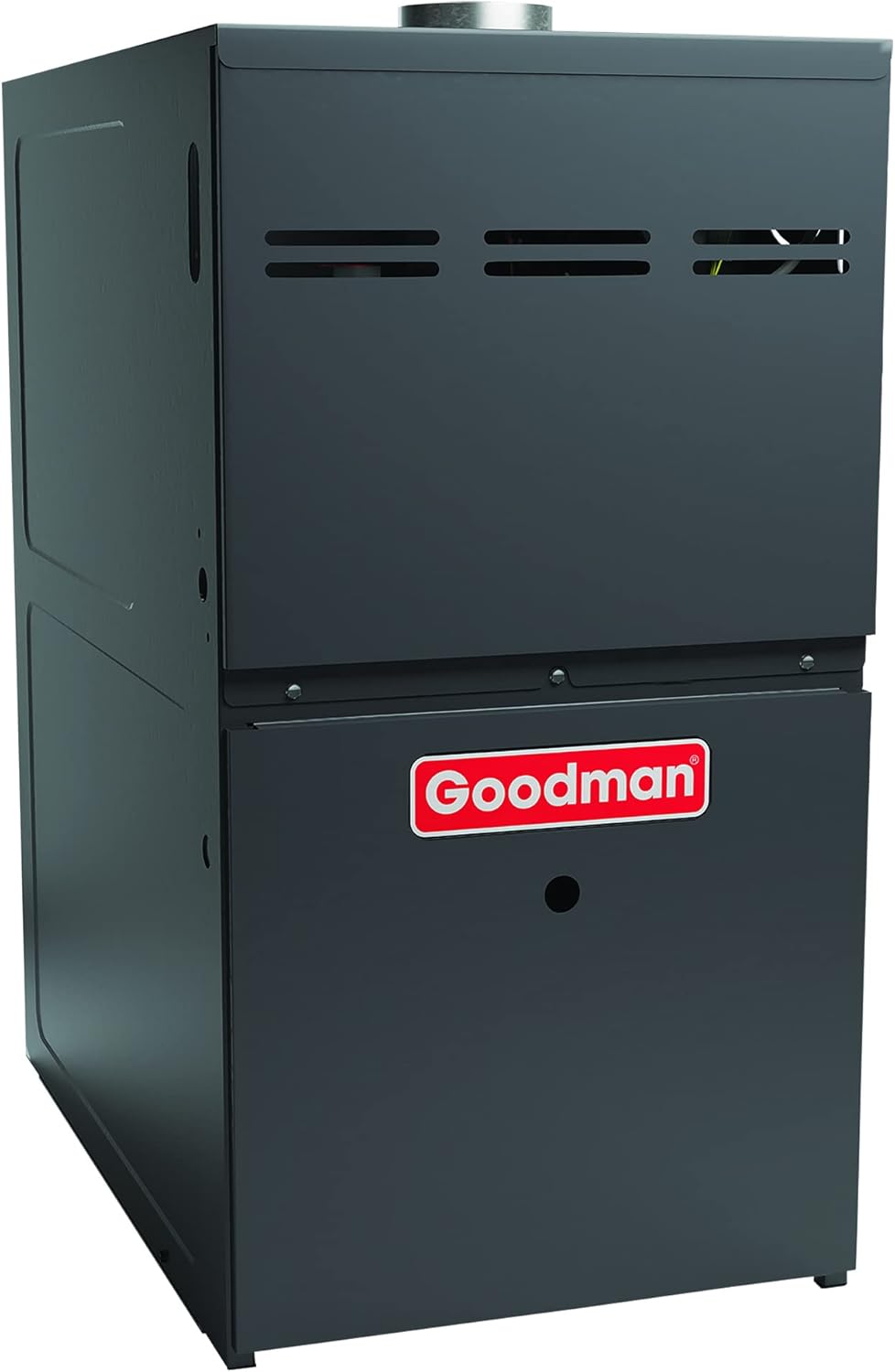 Goodman 3 Ton 14 SEER Air Conditioner with Split System, GSX140361 - Indoor Downflow Coil, CAPFA4226D6-120,000 BTU 80% Efficiency upflow, Horizontal Gas Furnace, GM9S801205DN