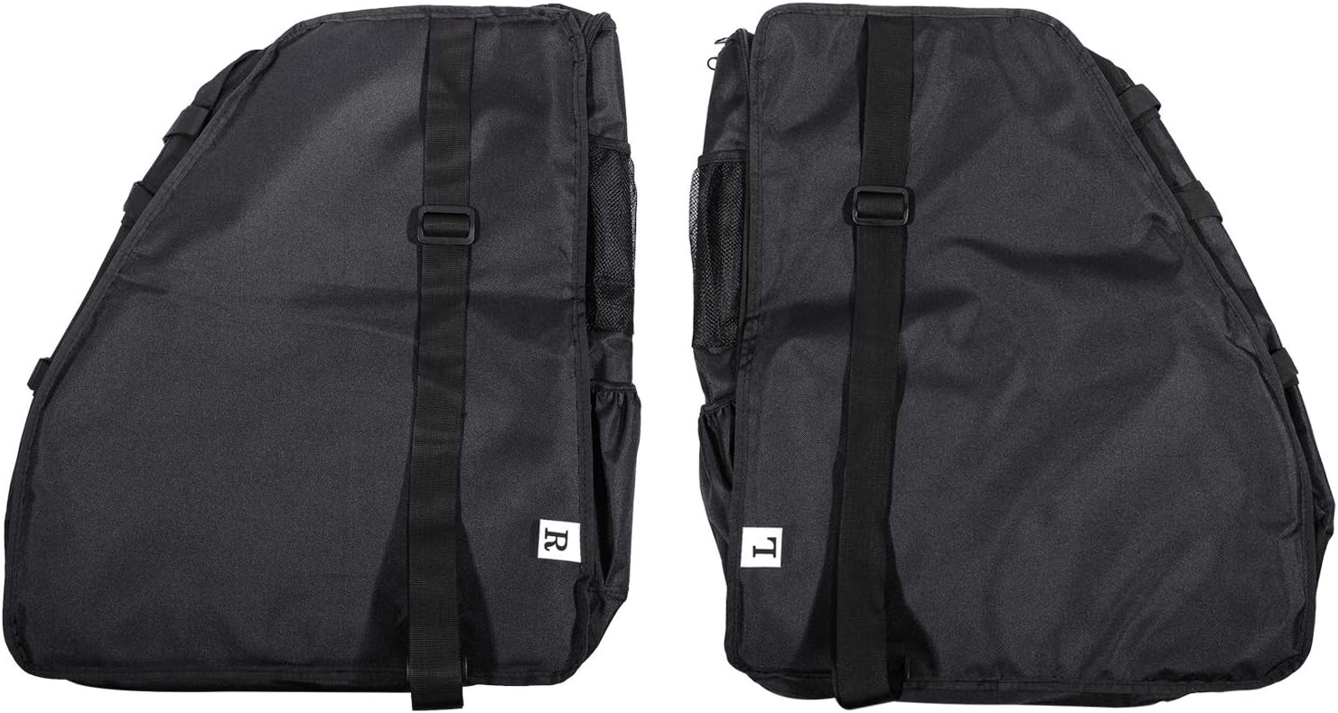 Opall Fits Jeep Wrangler Roll Bar Storage Bag Cage with Multi-Pockets & Organizers & Cargo Bag Tool Kits for Jeep Wrangler JK JL TJ LJ & Unlimited 4-Door 1997-2021