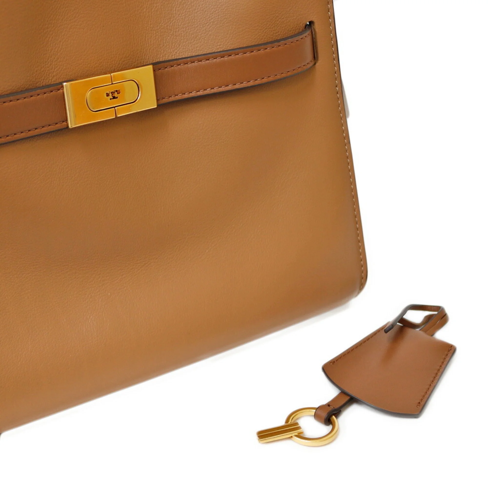Pre-Owned Tory Burch Shoulder Bag Leather Brown Women's (Good)