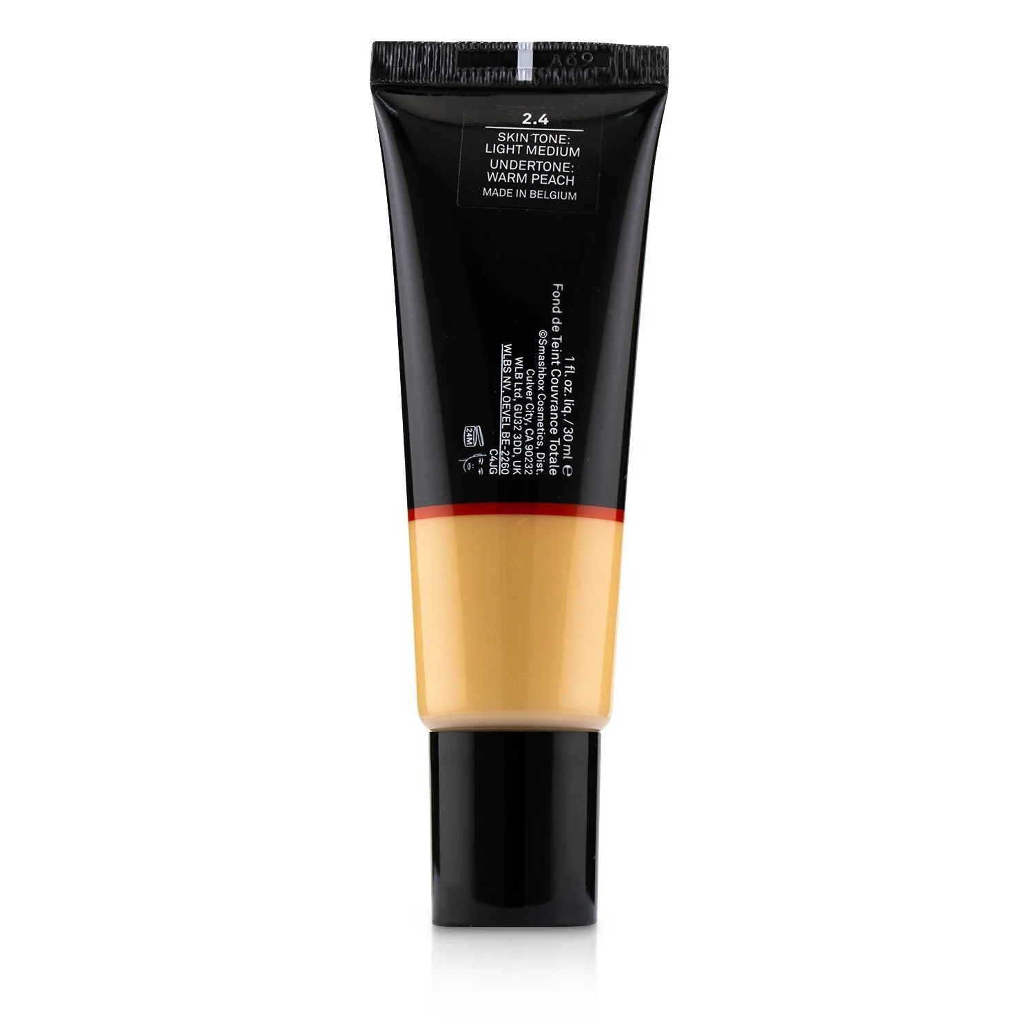 Smashbox Studio Skin Full Coverage 24 Hour Foundation - # 1 Fair With Cool Peach Undertone  30ml/1oz