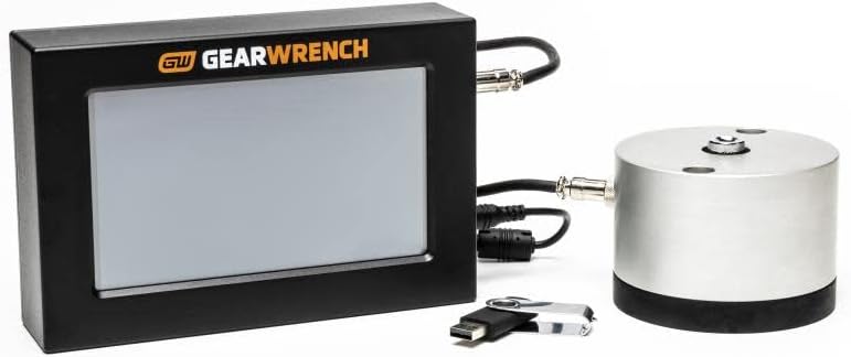 Gearwrench Torque Tester 1/4In Drive Touchscreen Bench Top With Transducer 10-100 In/lb (1.1-11.3M)