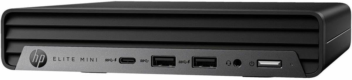 HP Elite Mini 800 G9 Desktop Computer - Intel Core i7 12th Gen i7-12700T - 16 GB - 512 GB SSD - Mini PC - Intel Q670 Chip - Windows 11 Pro - Intel UHD Graphics 770 DDR5 SDRAM - English Keyboard - 90 W