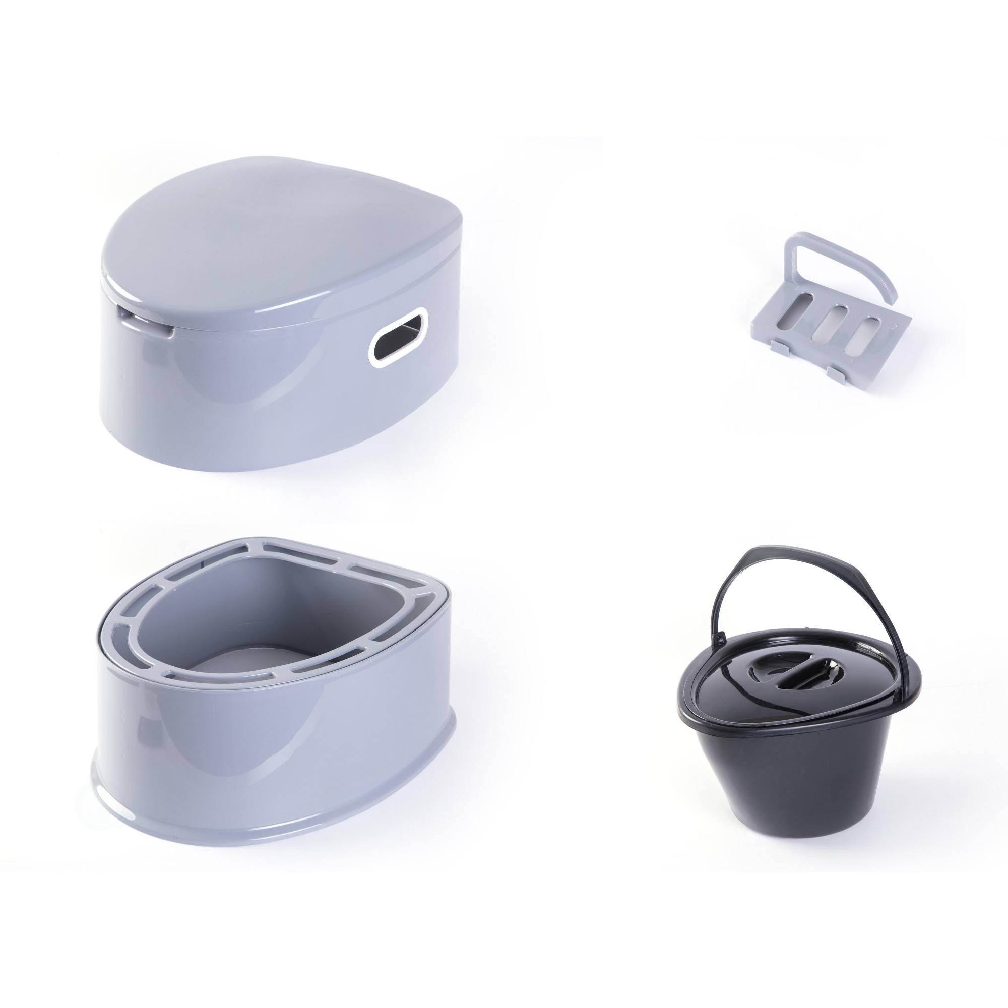PLAYBERG Folding Portable Travel Toilet for Camping and Hiking
